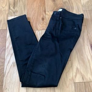 J Crew Black Skinny Jeans
